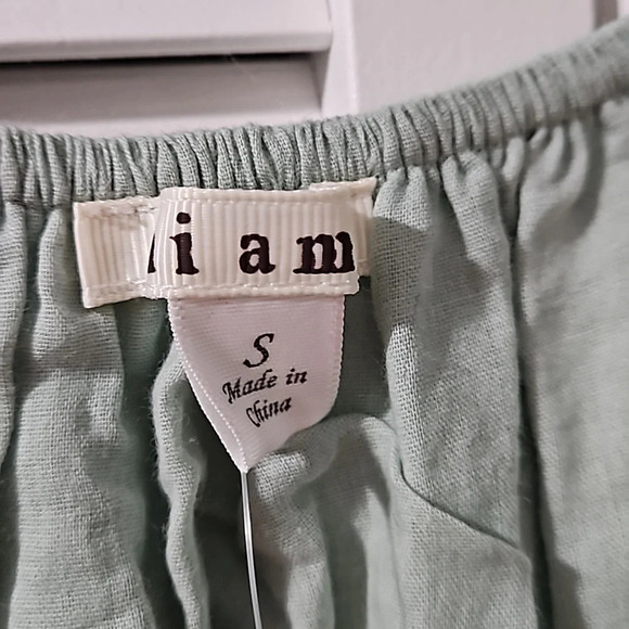 FRANCESCA'S Mi Ami Mindy Off The shoulder mini in mint size small NWT - Picture 7 of 9